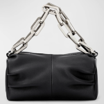 Brandon Blackwood  Valentina Mini Leather Chain Shoulder Bag