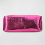 Brandon Blackwood  Cortni Crushed Metallic Leather Shoulder Bag