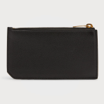 Saint Laurent YSL Monogram Tiny Zip Card Case Wallet