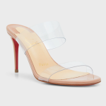 Christian Louboutin  Just Nothing Illusion Red Sole Sandals