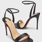 Christian Louboutin Loubigirl Ankle-Strap Red Sole Sandals