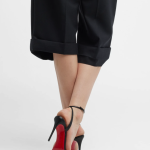 Christian Louboutin Loubigirl Ankle-Strap Red Sole Sandals