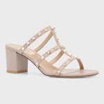 Valentino Garavani  Rockstud Caged 60mm Slide Sandals