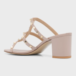 Valentino Garavani  Rockstud Caged 60mm Slide Sandals