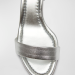 Christian Louboutin Miss Sabina Metallic Red Sole Ankle-Strap Sandals