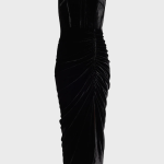 Veronica Beard Plaza Strapless Ruched Midi Dress