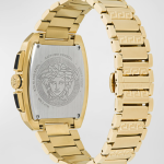 VERSACE Men's Dominus IP Yellow Gold Bracelet Watch, 42mm