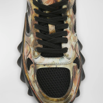 Balmain Men's B-East Camo Printed Mesh Sneakers