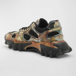 Balmain Men's B-East Camo Printed Mesh Sneakers