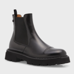 Ferragamo Men's George 2 Leather Chelsea Boots