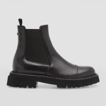 Ferragamo Men's George 2 Leather Chelsea Boots
