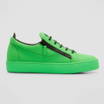 Giuseppe Zanotti Men's Frankie Leather Low Top Sneakers